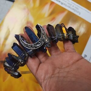 Moonstone Crystal Hair Accessory